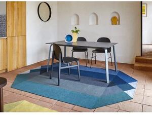 Tappeto Diamond Outdoor Blu Verde Geometrico da Esterno 170x220 cm