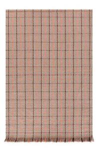 Tappeto Garden Layers Outdoor Tartan Arancione Terra Geometrico 180x240 cm