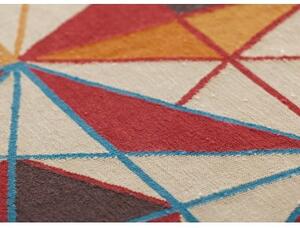 Tappeto Hexa Arancione Multicolore Geometrico 261x300 cm