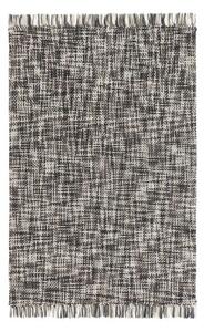 Tappeto Lama Grigio Bianco Tinta Unita 170x240 cm