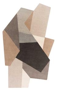 Tappeto Loko Beige Marrone Geometrico 200x334 cm