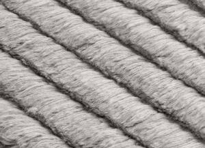 Tappeto Lines Grigio Tinta Unita 205x334 cm