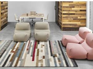 Tappeto Lepark Multicolore Grigio Geometrico 170x240 cm