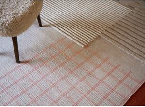 Tappeto Lan Ecru Beige Geometrico 180x200 cm