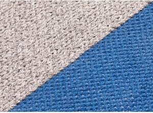 Tappeto Mangas Outdoor R1 Blu Grigio Geometrico 200x304 cm