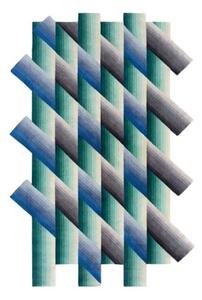 Tappeto Mirage Blu Verde Geometrico 200x310 cm
