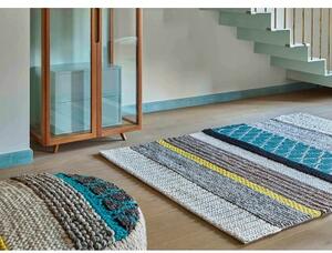 Tappeto Mangas Original Rectangular Beige Marrone Geometrico 145x300 cm