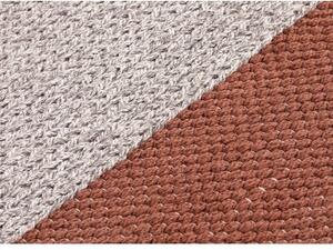 Tappeto Mangas Marrone Beige Geometrico 200x304 cm