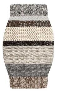 Tappeto Mangas Original Mini Campana Mm3n Ecrù Marrone Geometrico 136x80 cm