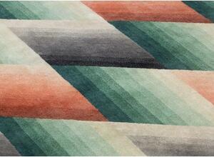 Tappeto Mirage Verde Arancione Geometrico 200x310 cm