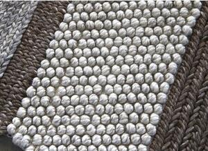 Tappeto Mangas Original Largas Ml1n Marrone Beige Geometrico 136x80 cm