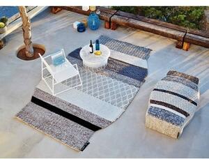 Tappeto Mangas Original Campana Mc3 Grigio Beige Geometrico 195x325 cm