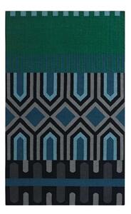 Tappeto Ndebele Verde Geometrico 200x300 cm