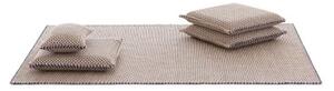 Tappeto Nomad Tuareg Beige Blu Tinta Unita 170x240 cm
