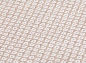 Tappeto Nomad Outdoor Tuareg Beige Bianco Tinta Unita 170x240 cm
