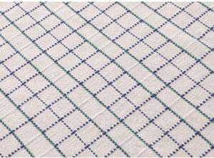 Tappeto Reti Outdoor Blu Verde Geometrico 180x246 cm