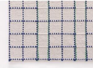 Tappeto Reti Outdoor Blu Verde Geometrico 180x246 cm