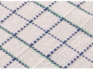 Tappeto Reti Outdoor Blu Verde Geometrico 180x246 cm