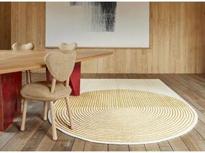 Tappeto Ply Giallo Beige Geometrico 204x300 cm