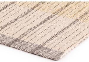 Tappeto Reversible Giallo Grigio Geometrico 200x300 cm