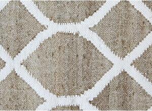 Tappeto Rodas Bianco Beige Geometrico 170x240 cm