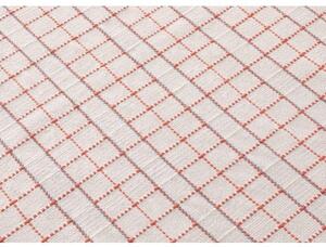 Tappeto Reti Outdoor Terracotta Blu Geometrico 180x246 cm