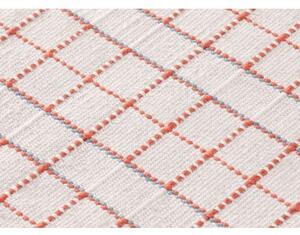 Tappeto Reti Outdoor Terracotta Blu Geometrico 180x246 cm