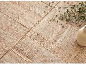 Tappeto Roots 03 Beige Corda Geometrico 240x288 cm