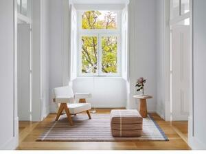 Tappeto Reversible Rosa Beige Geometrico 200x300 cm