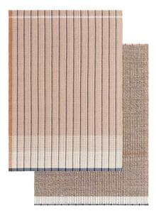 Tappeto Reversible Rosa Beige Geometrico 200x300 cm