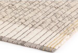 Tappeto Reversible Giallo Grigio Geometrico 200x300 cm