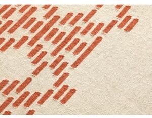 Tappeto Thay Tortora Corallo Geometrico 170x240 cm