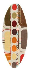 Tappeto Surf Malibú Multicolore Geometrico 150x55 cm