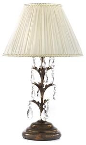 ONLI - Lampada da tavolo TERESA 1xE27/22W/230V bronzo 58 cm