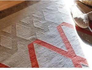 Tappeto Sioux Marrone Corallo Geometrico 170x240 cm