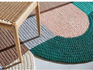 Tappeto The Crochet Collection Trio Multicolore Geometrico 180x300 cm