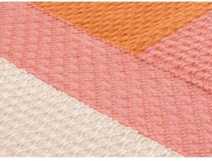 Tappeto Weave Meeting Point Arancione Rosa Geometrico 200x300 cm