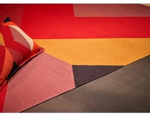 Tappeto Vanguardias Rosso Geometrico 200x300 cm