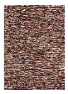 Tappeto Varese Rosso Multicolore Tinta Unita 170x240 cm