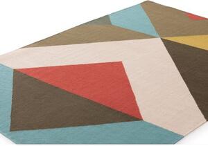 Tappeto Vanguardias Verde Multicolore Geometrico 170x240 cm