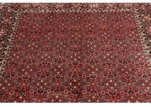 Tappeto Bidjar Stilizzato Rosso Ruggine Blu Scuro 130x205 Cm