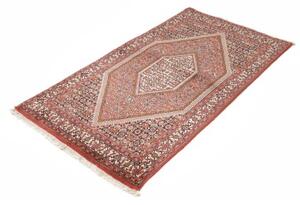 Tappeto Bidjar Stilizzato Rosso Mattone Avorio 110x166 Cm