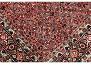 Tappeto Bidjar Stilizzato Rosso Ruggine Blu Scuro 130x205 Cm