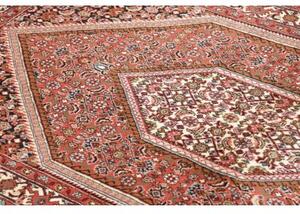 Tappeto Bidjar Stilizzato Rosso Mattone Avorio 110x166 Cm
