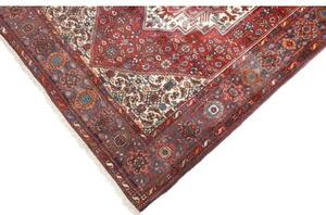 Tappeto Gholtugh Stilizzato Rosso Blu Scuro 115x182 Cm