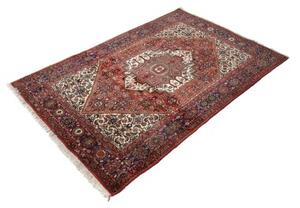 Tappeto Gholtugh Stilizzato Rosso Mattone Blu Scuro 125x188 Cm