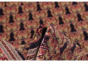 Tappeto Tabriz 50 Raj Stilizzato Blu Scuro Rosso 160x212 Cm