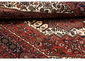 Tappeto Gholtugh Stilizzato Rosso Mattone Blu Scuro 125x188 Cm
