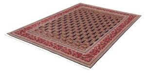 Tappeto Tabriz 50 Raj Stilizzato Blu Scuro Rosso 160x212 Cm