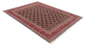 Tappeto Tabriz 50 Raj Stilizzato Blu Scuro Rosso 160x212 Cm